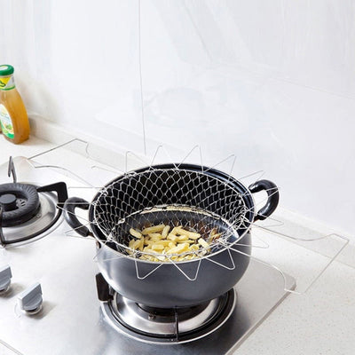 Chef Basket Deluxe Kitchen Colander Cooking Expandable