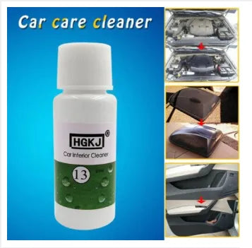 Car Seat Interiors Cleaner Window Glass Liquid Leather Plastic Renovator Wax Automotive 50ML