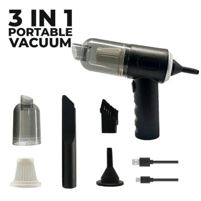 AS 228 – 3 In 1 Portable Vacuum Cleaner, vacuum for car – vacuum for home – duster